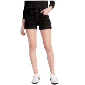 Old Navy WOW Shorts 3” Roll Cuff Higher Midrise Black NWOT Summer Size 10
